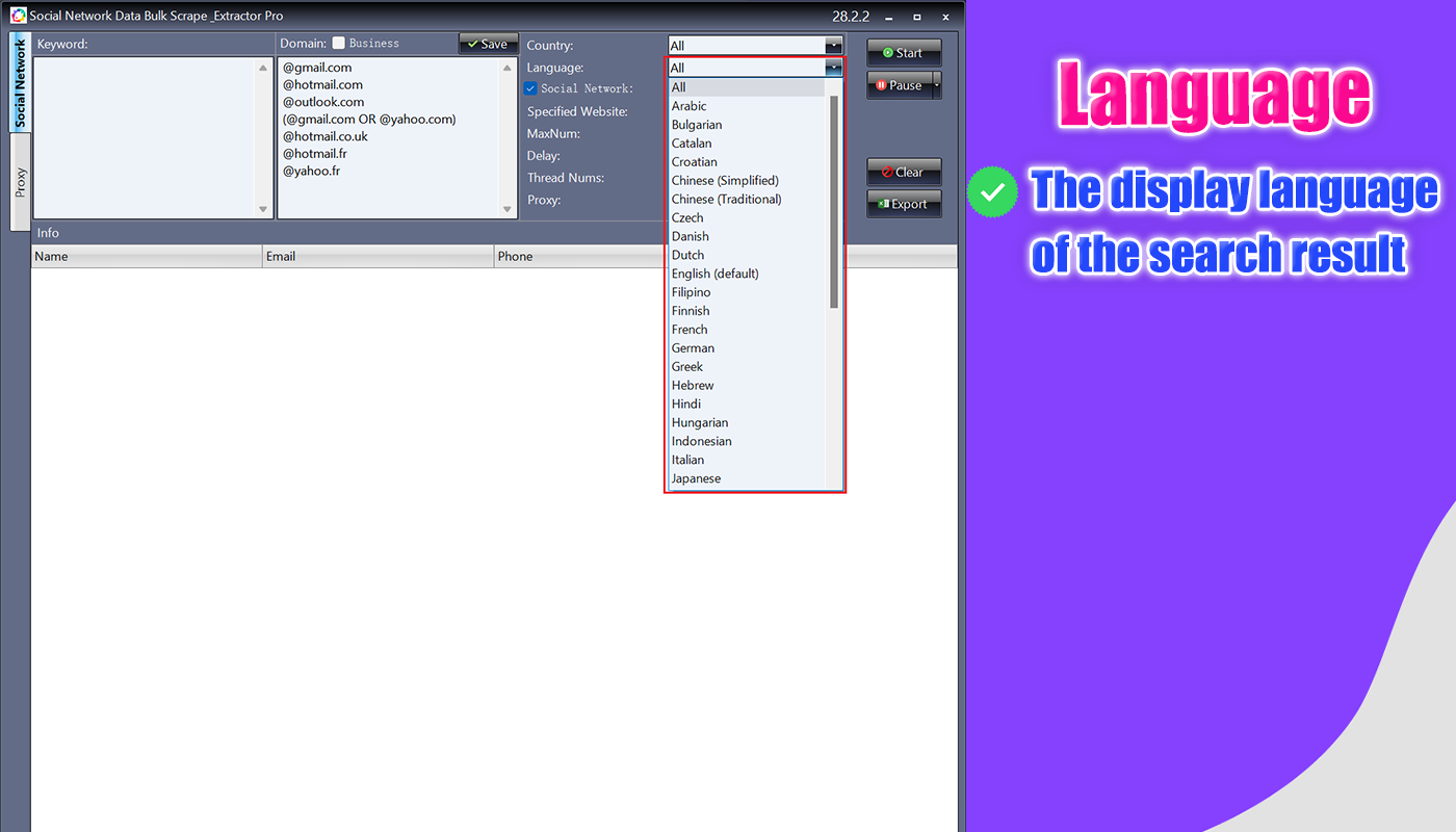 social network data scraping tools