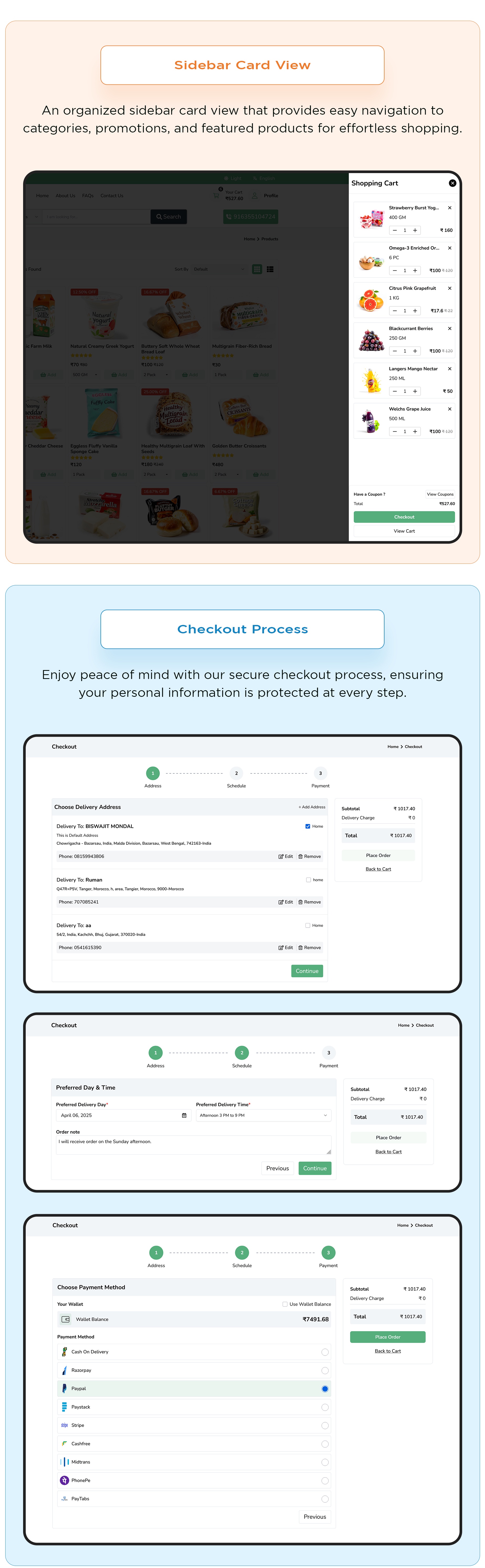 eGrocer - Online Multi Vendor Grocery Store, eCommerce Flutter Full App | Admin Panel | Web Version - 30