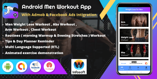 Men Workout App