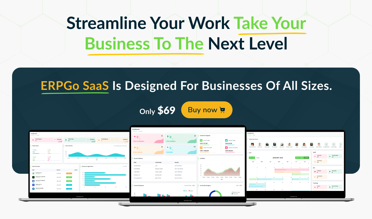 ERPGo SaaS - All In One Business ERP With Project, Account, HRM, CRM & POS - 10