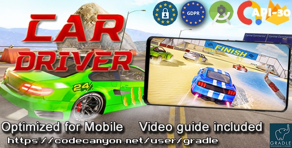 Car Driver (Admob + GDPR + Android Studio) - CodeCanyon Item for Sale