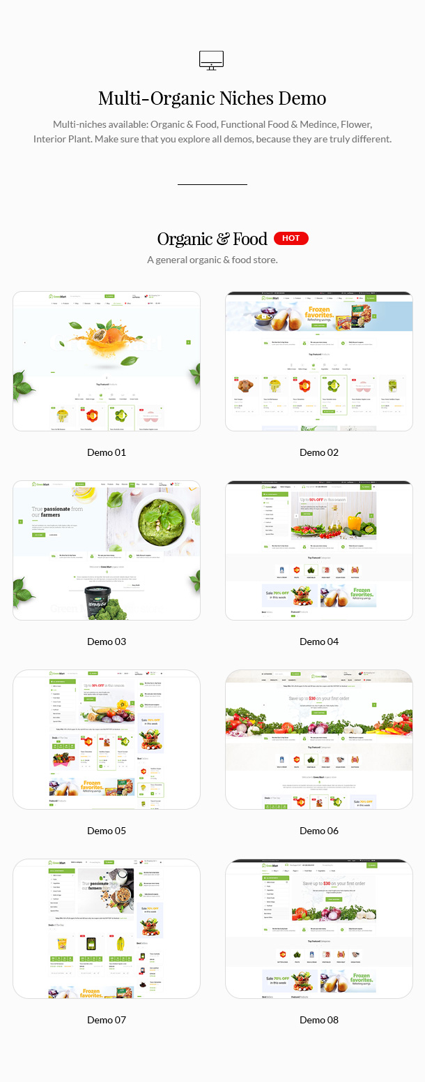 GreenMart - 有机和食品WooCommerce WordPress主题 - 7