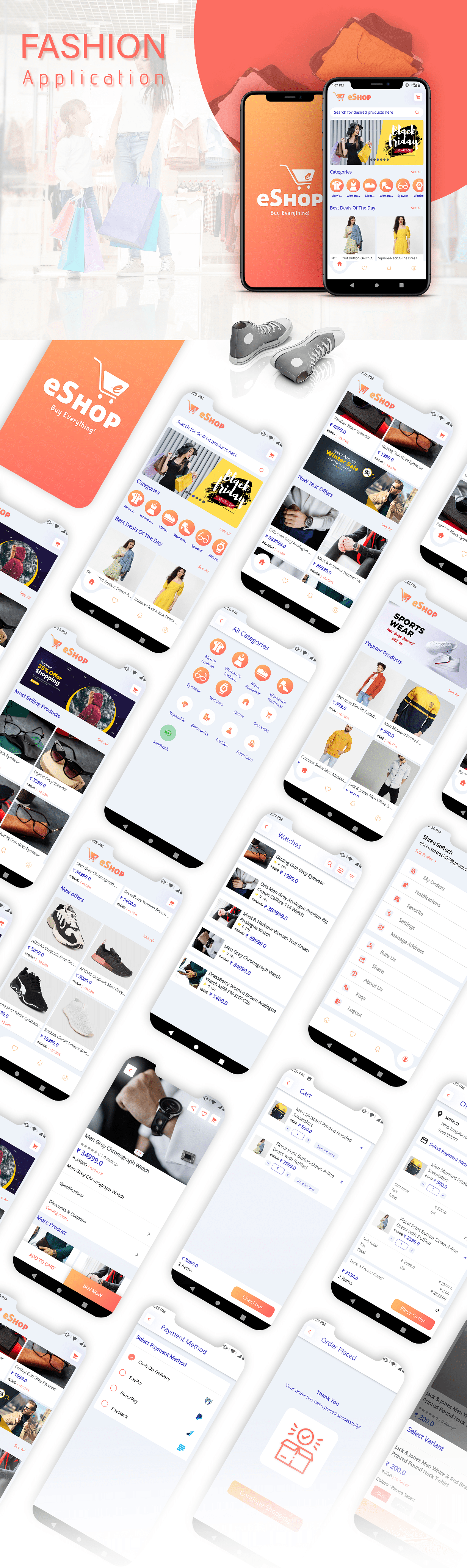 eShop - Flutter E-commerce Full App - 16