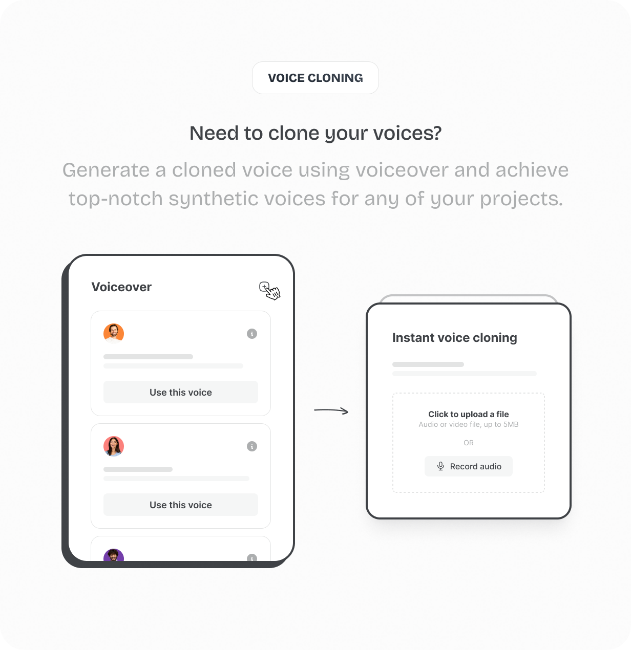 Voice cloning @heyaikeedo #aikeedo