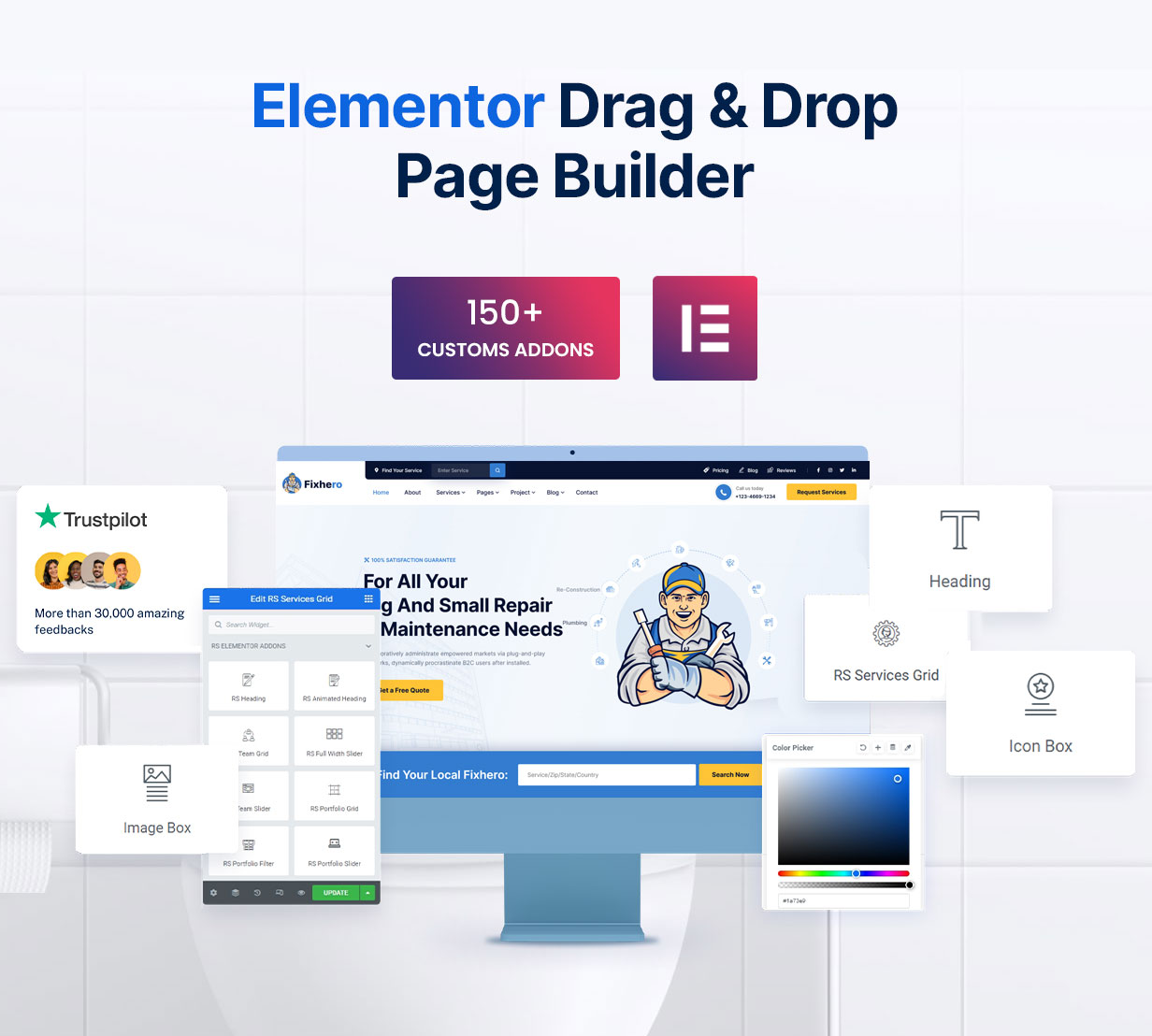 Fixhero - All In One Handyman & Repair Services WordPress Theme