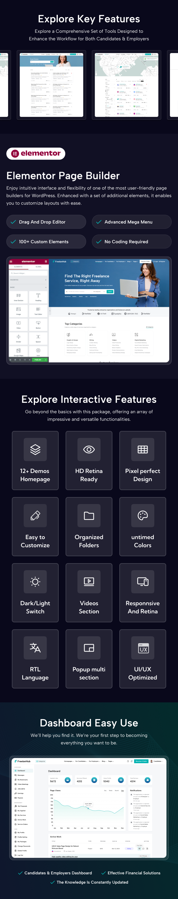 Freelanhub - Job Board & Freelance Marketplace WordPress Theme - 5