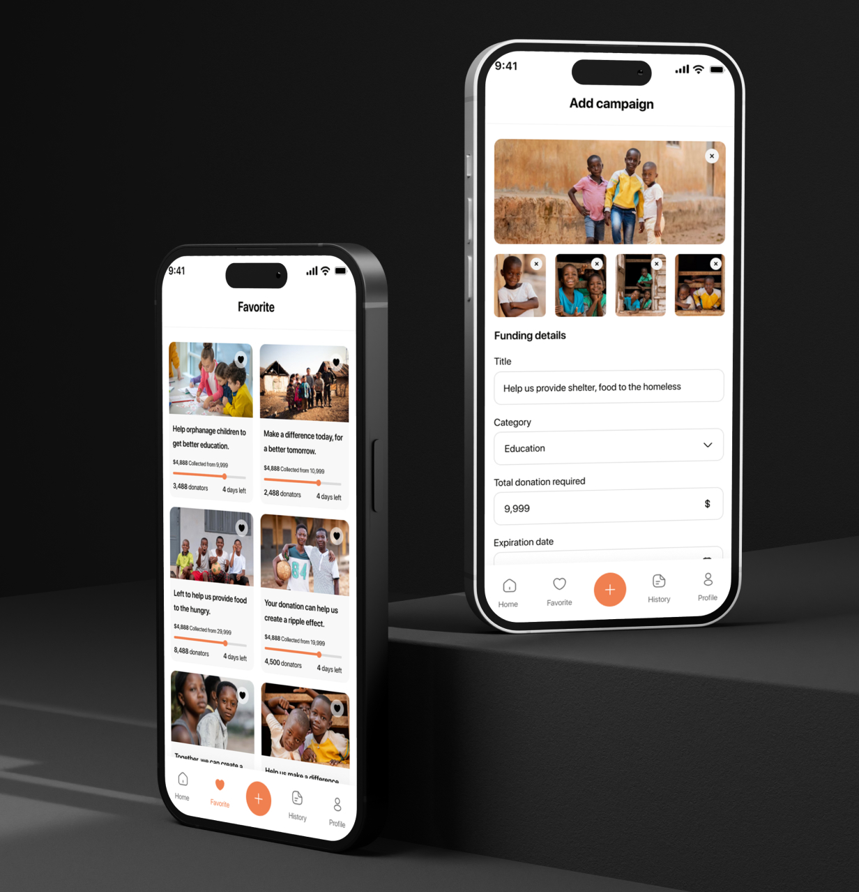 CaringHandsApp template : Charity App in Flutter (Android, iOS ...