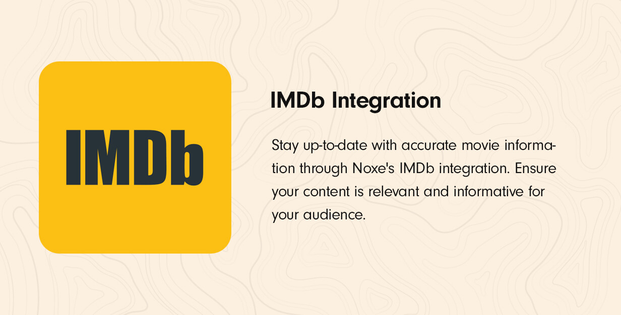 IMDb Integration