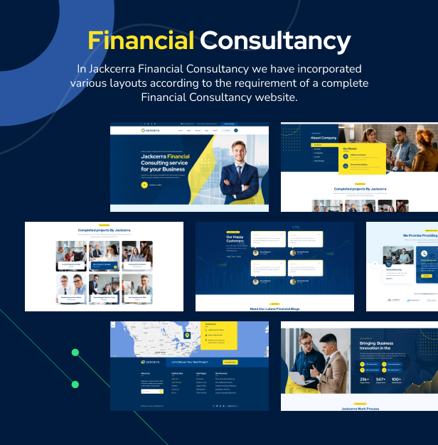 Jackcerra - Business Consulting WordPress Theme - 10