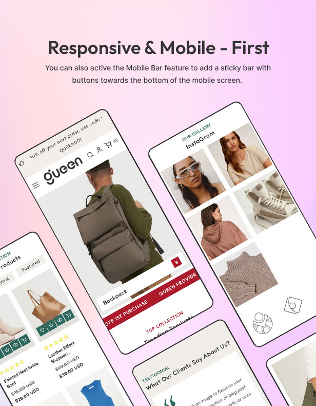 Queen Multipurpose shopify 2.0 responsive theme