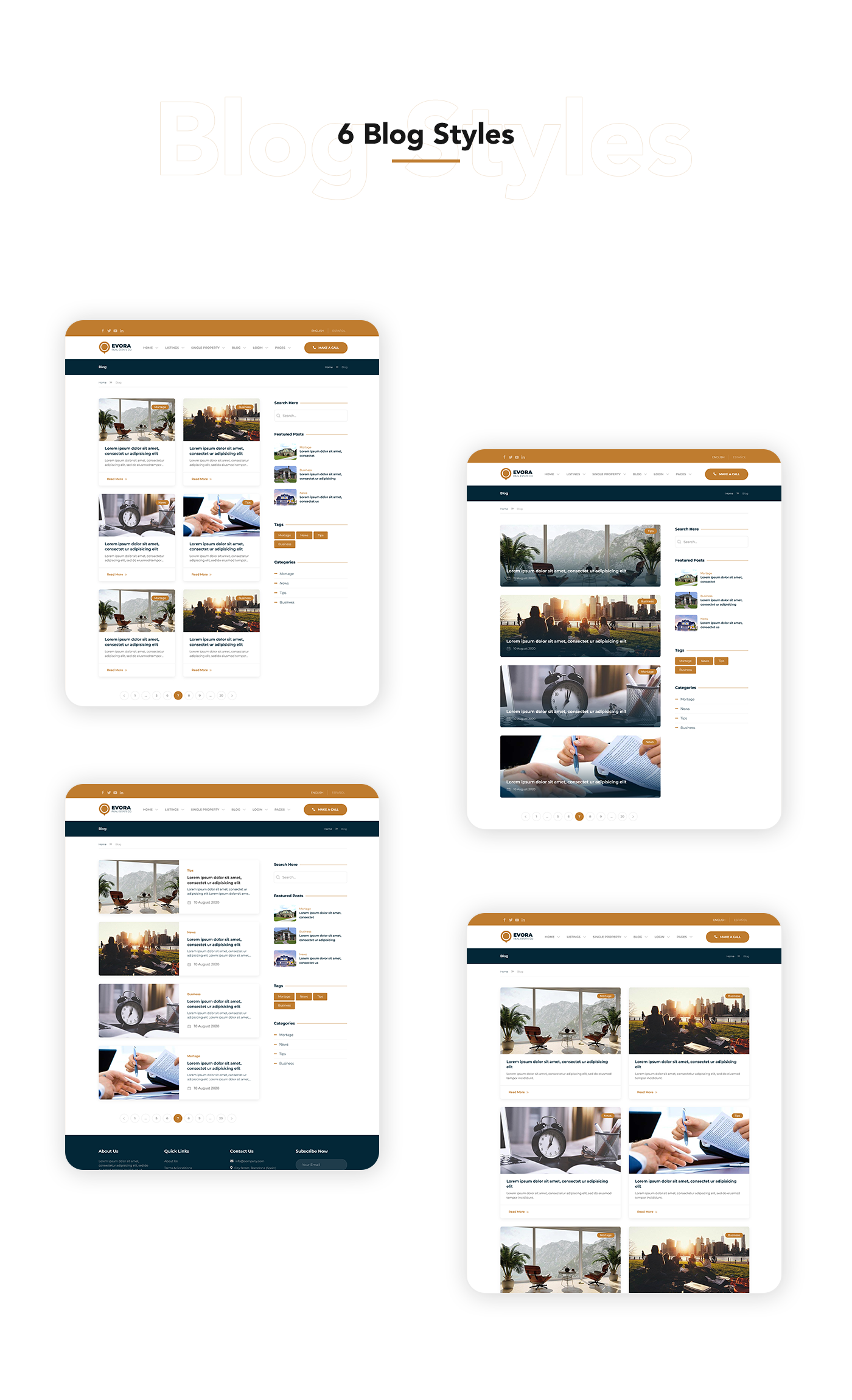 Evora - Real Estate HTML Template - 8