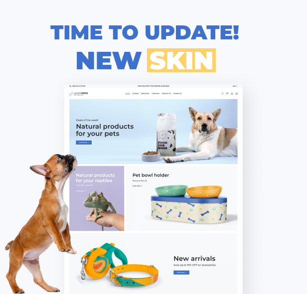 LuckyDogs - Pet Care Shop Shopify Theme - 2