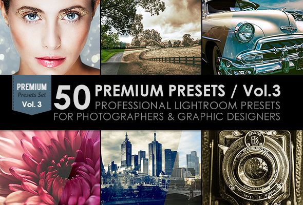 50 Premium Lightroom Presets / Vol.1 - 2