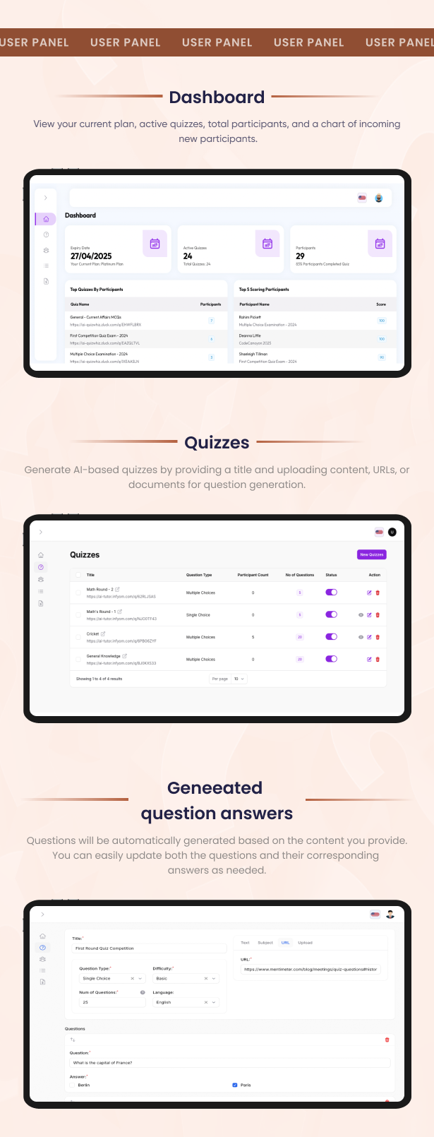QuizWhiz AI Screenshot 1
