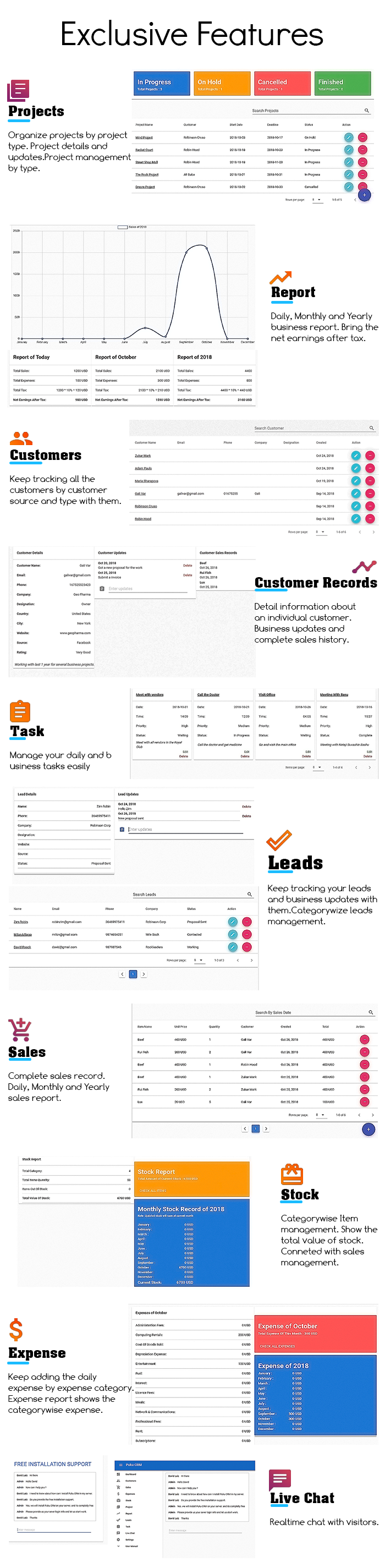 Puku CRM - Realtime Open Source CRM - 1