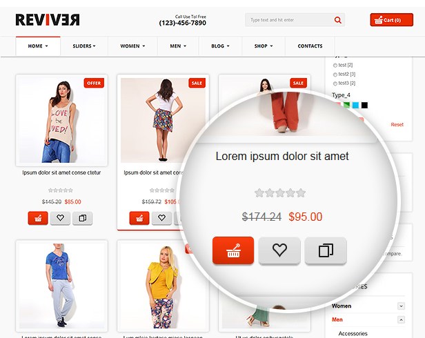 Reviver - Responsive Multipurpose VirtueMart Theme