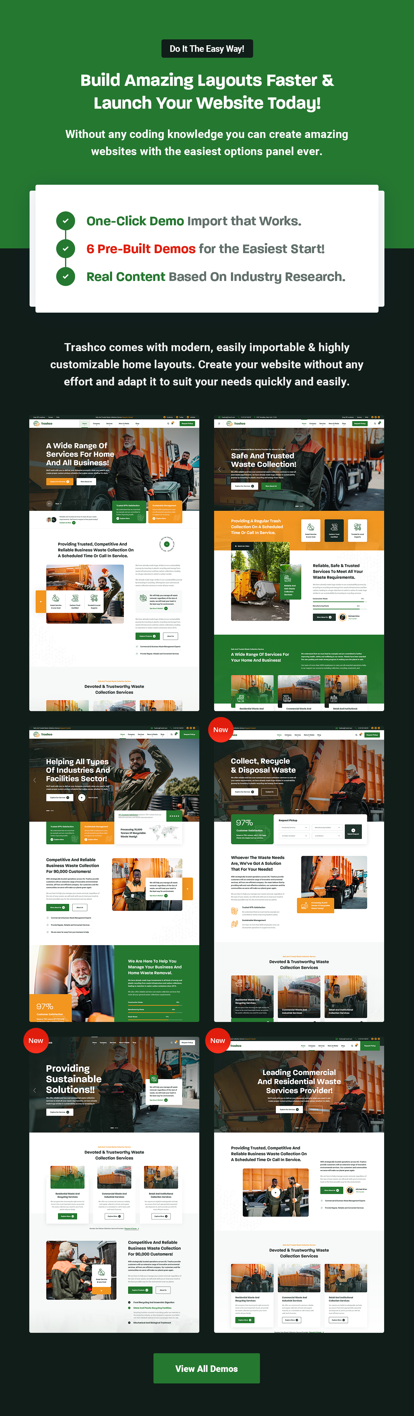 Trashco - Waste Management & Disposal Services WordPress Theme - 5
