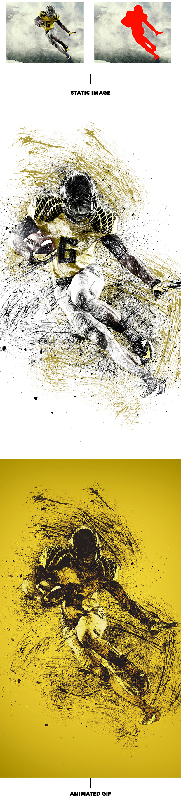 Gif Animated Ink Scribbles Photoshop Action - 20