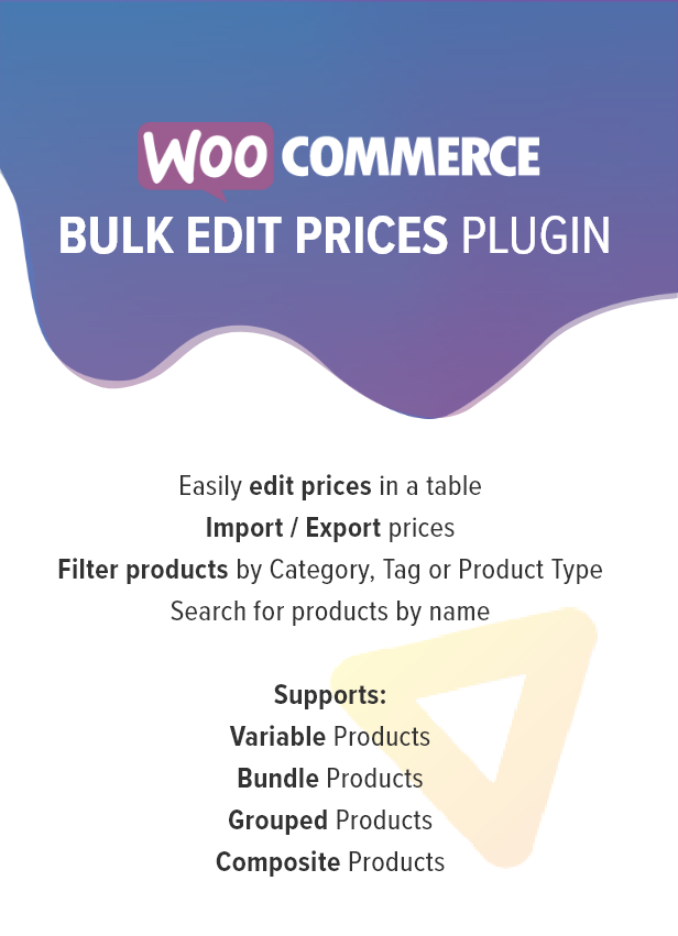 WooCommerce Bulk Modifier les prix des produits - 1
