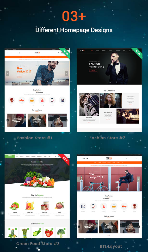 jenzo - Opencart Teması