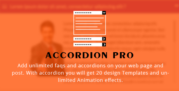 Accordion FAQ WordPress Plugin Responsive - CodeCanyon Item for Sale
