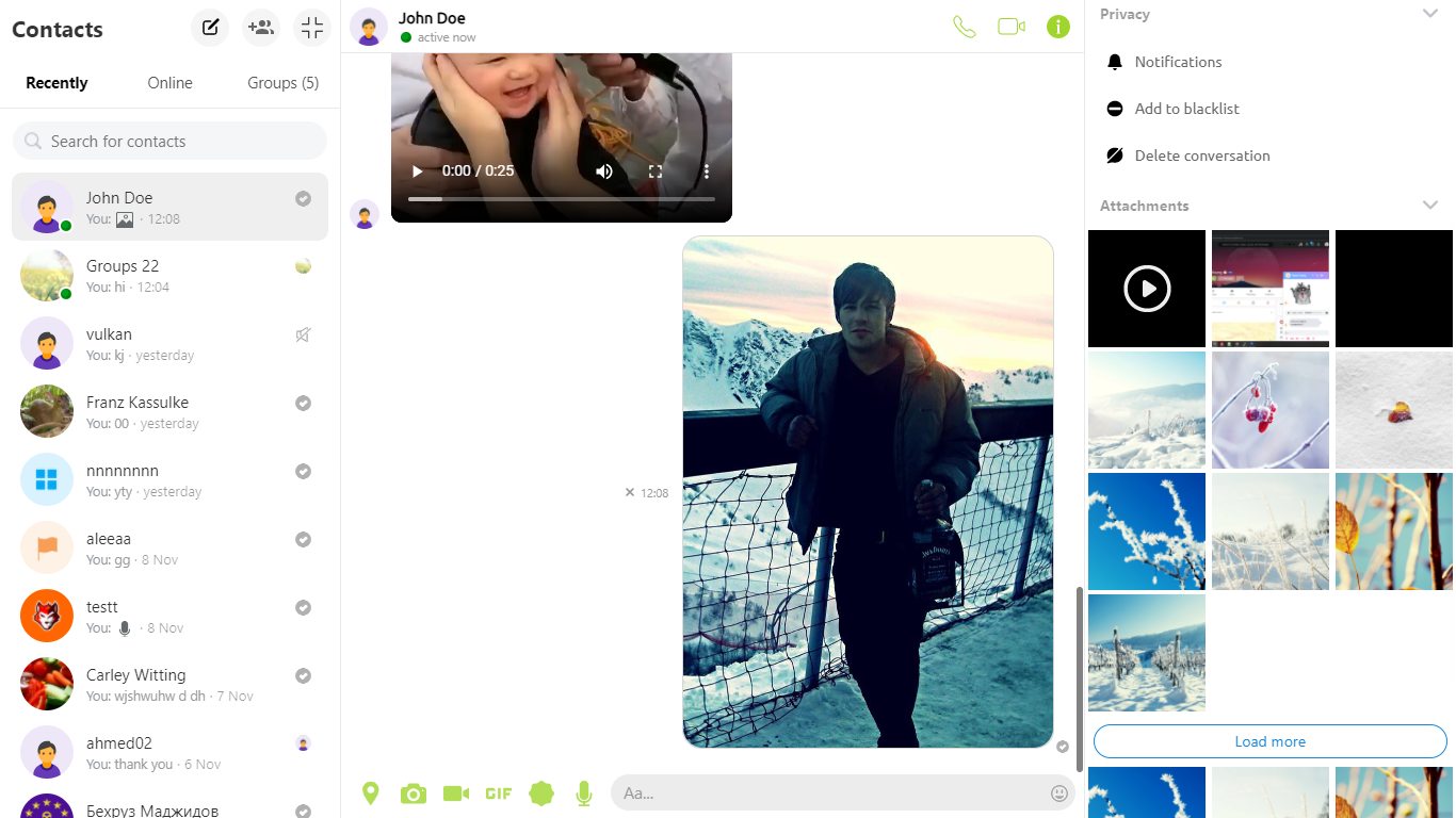 Kontackt – Real-Time Messenger & Video/Audio Group Calls for WoWonder - 30