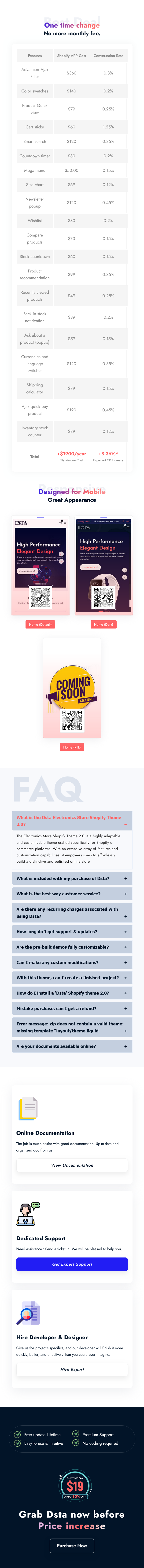  Dsta - Minimal Electronics Store High converting Shopify Theme OS 2.0