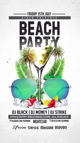 Animated Party Flyers  by igorfernandesss | VideoHive