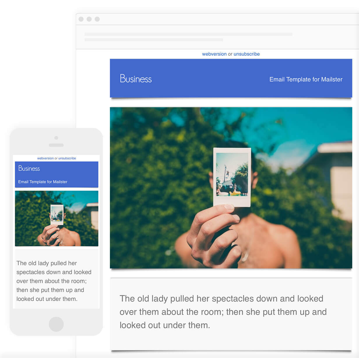 Business - Email Template for Mailster - 7