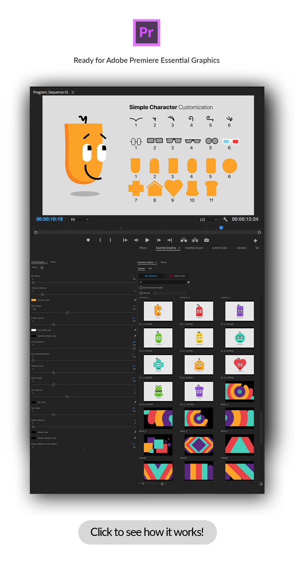 Simple Characters Explainer Toolkit EG - 8