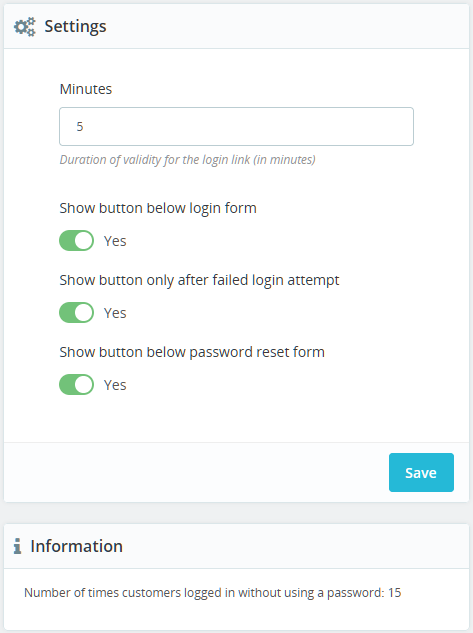 Doorman - allow PrestaShop customers to log in without a password - 3