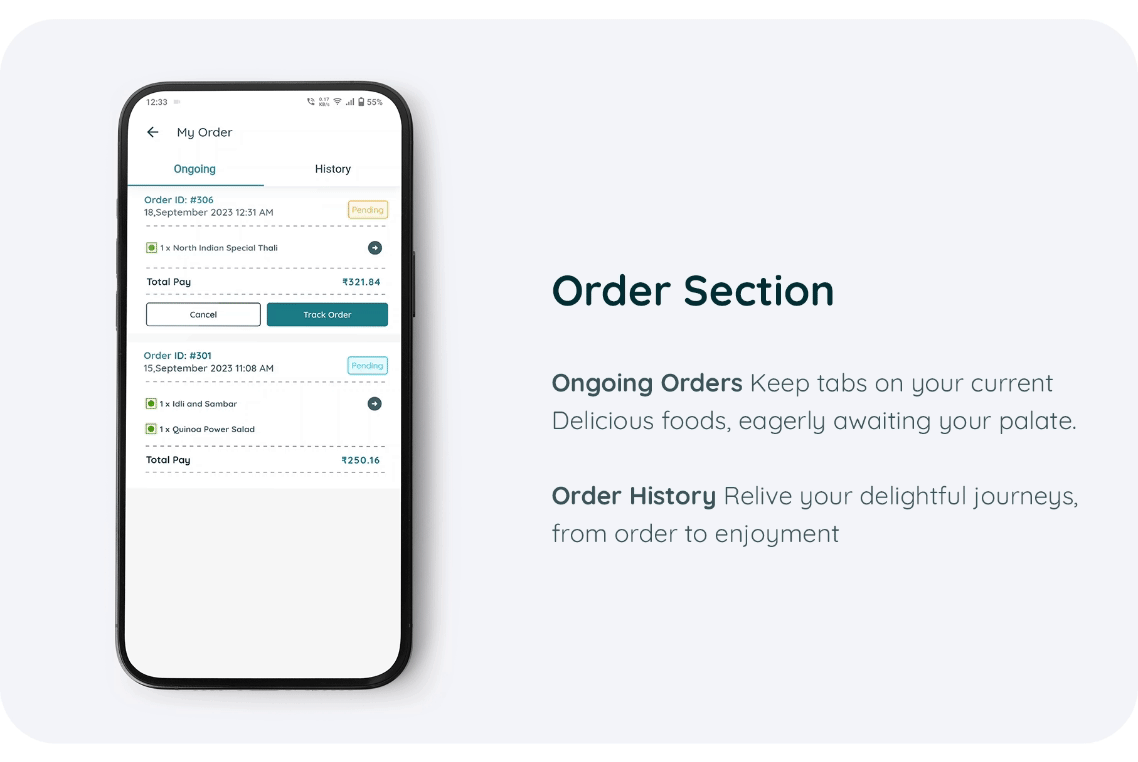 eRestro - Single Vendor Restaurant Flutter App | Food Ordering App with Admin Panel - 26