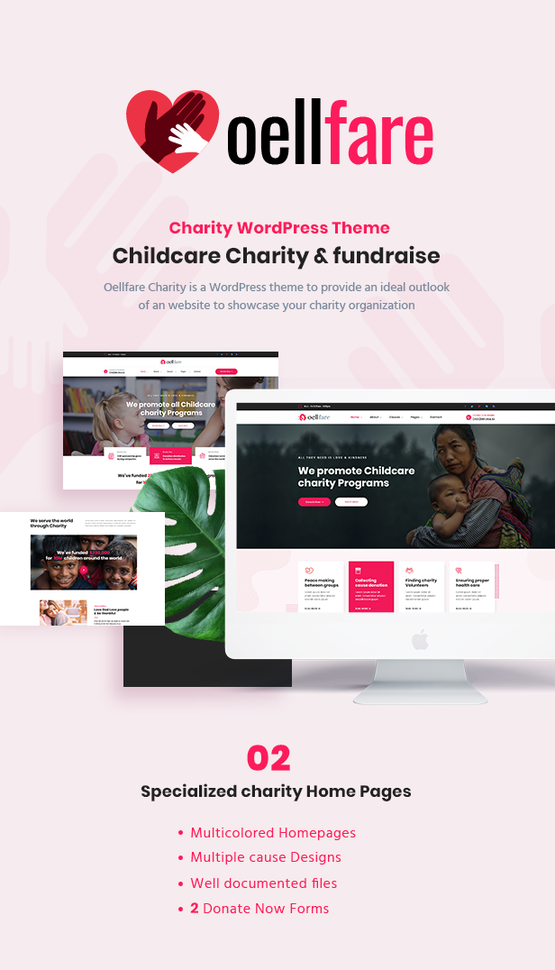 Oellfare - Charity WordPress Theme - 1