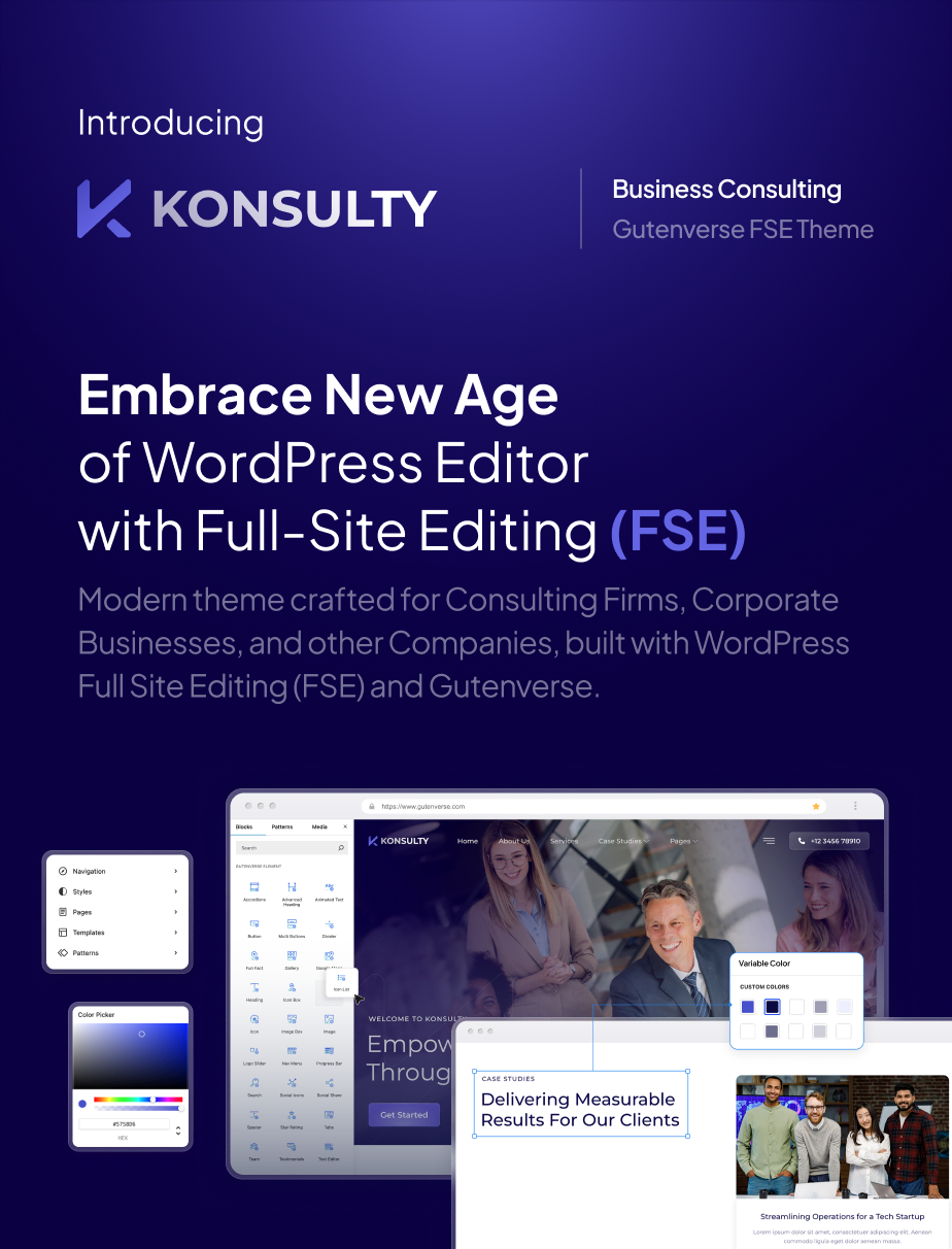 Konsulty – Business Consulting Gutenverse FSE WordPress Theme - 4