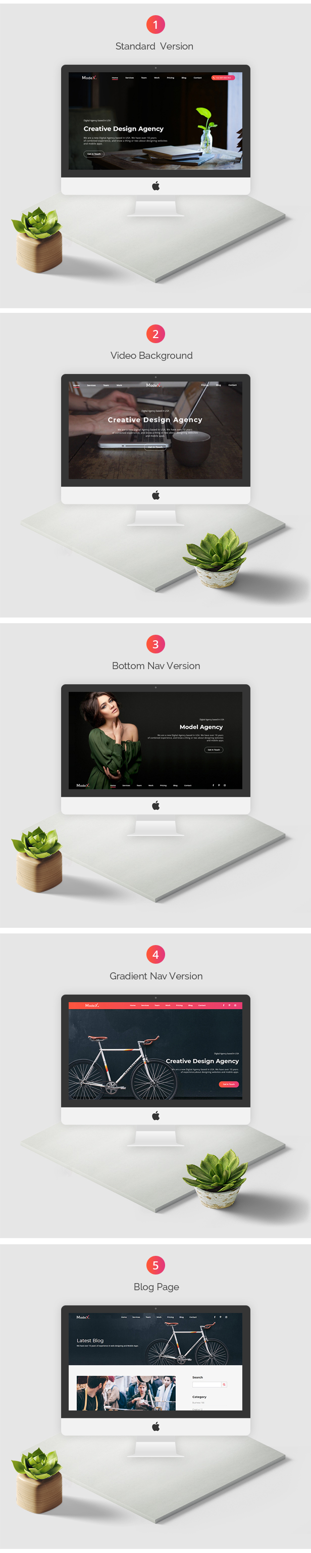 Modex - One Page Parallax - 2