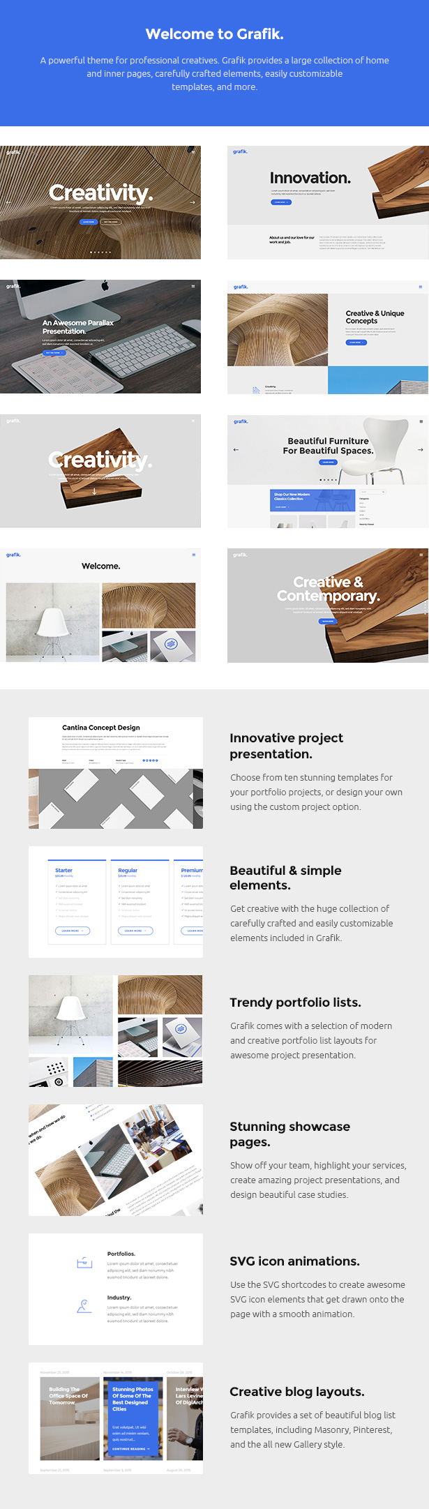 Grafik - Architecture and Design Portfolio Theme - 1