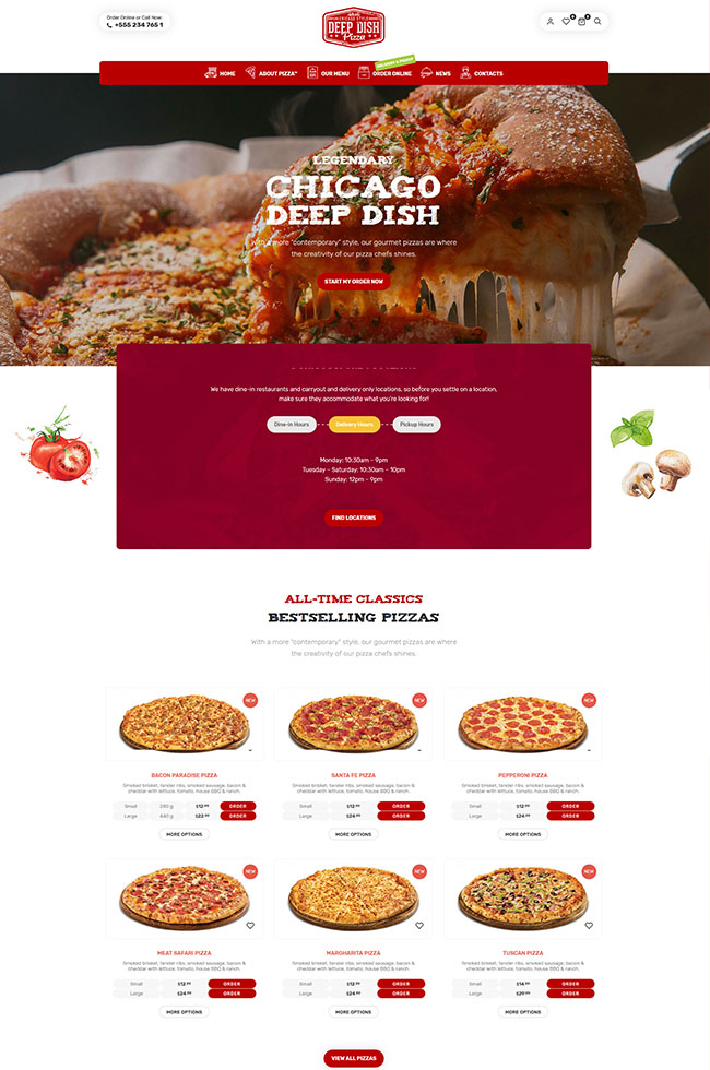 Lafka - WooCommerce Theme for Burger & Pizza Delivery - 10