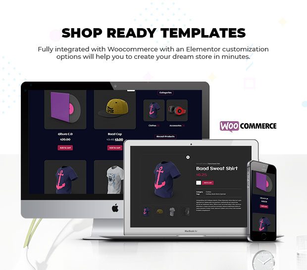 rockway woocommerce pages
