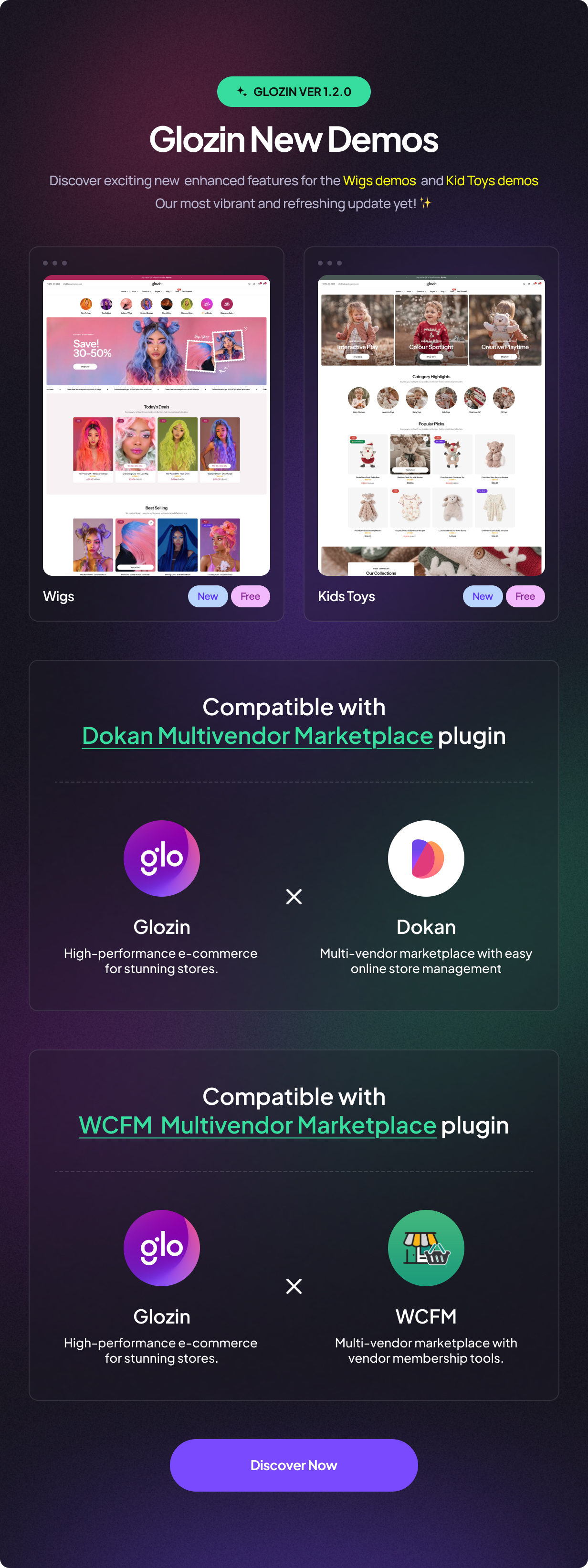 Glozin - Multipurpose WooCommerce WordPress Theme - 1