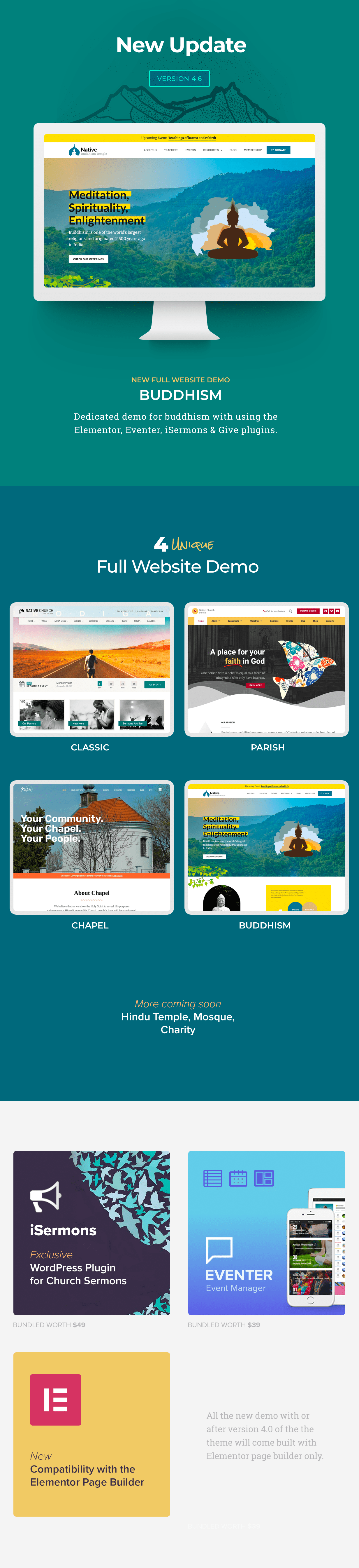 Native Church - Multi Purpose WordPress Theme