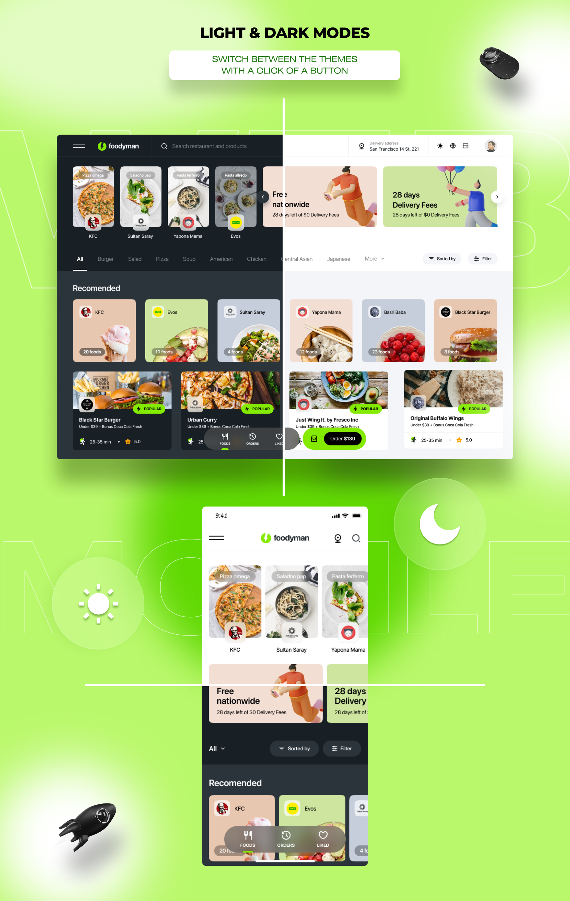 Foodyman - Multi-Restaurant Food and Grocery Ordering and Delivery Marketplace (Web & Customer Apps) - 14
