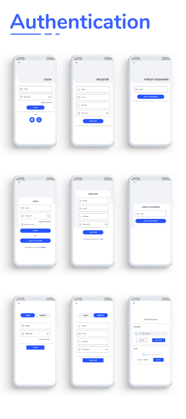 Flutter UI Kit - FlutKit - 5