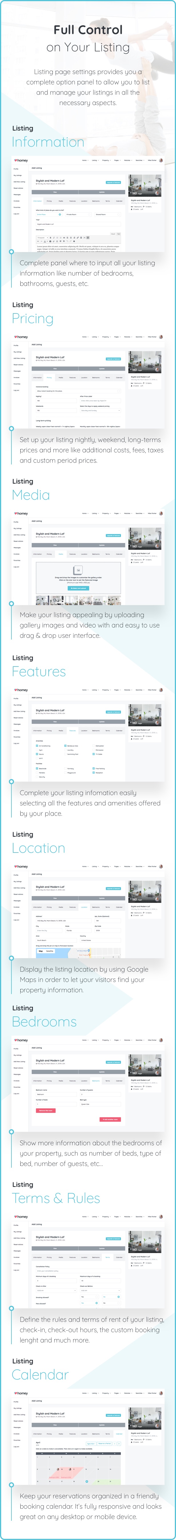 Homey - Booking and Rentals WordPress Theme - 12