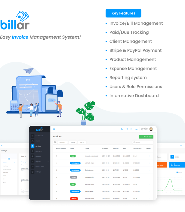 Billar - Invoice Management System - 2