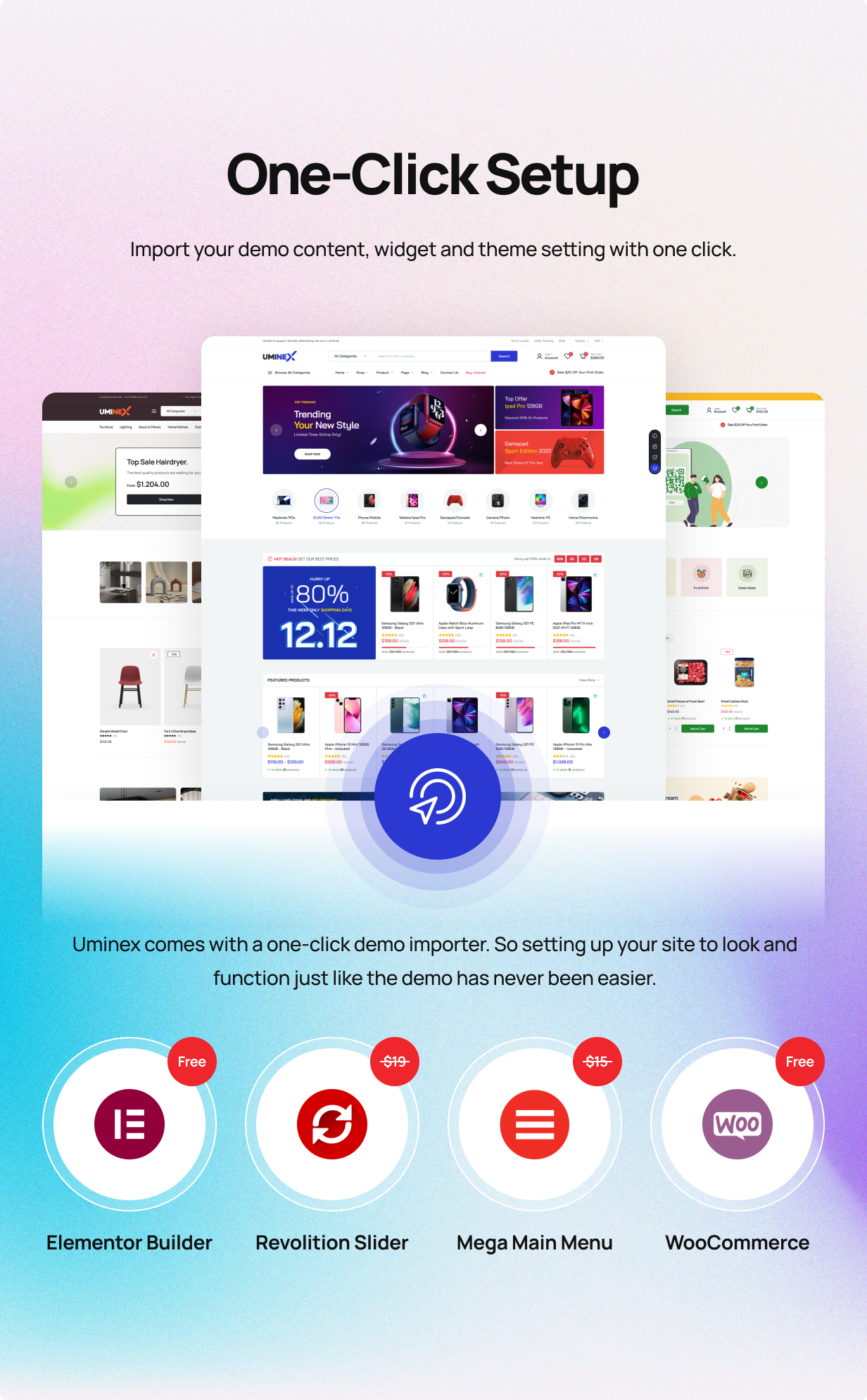 Uminex - Multipurpose WooCommerce Theme - 5