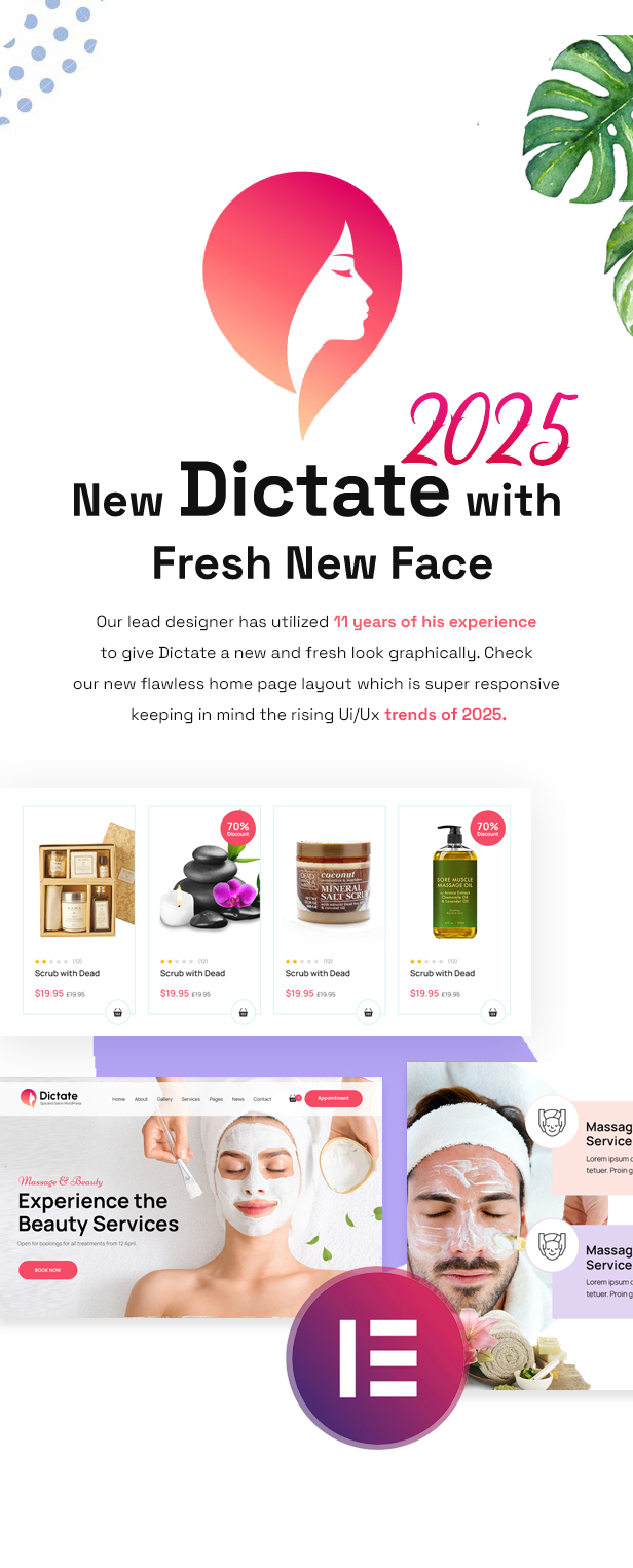 Dictate - Spa and Beauty Salon WordPress Theme - 2