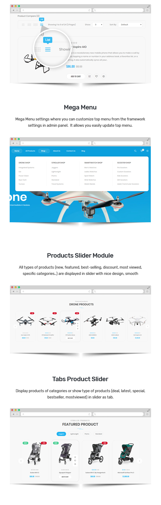 shopify one product