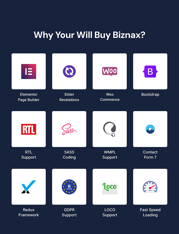 Biznax - Business Consulting WordPress Theme - 8