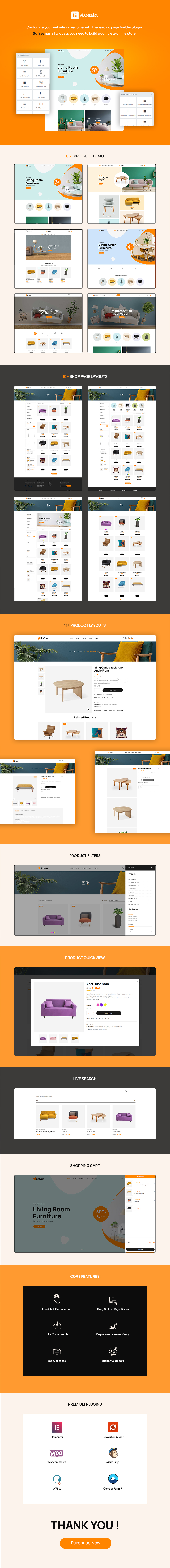 Sofass - Elementor WooCommerce WordPress Theme