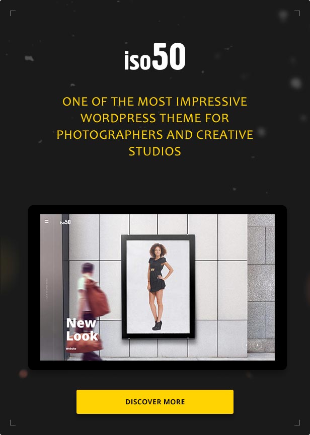 Iso50 - Tema WordPress de Fotografia - 1